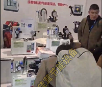 濟南展會上的氣動液壓站